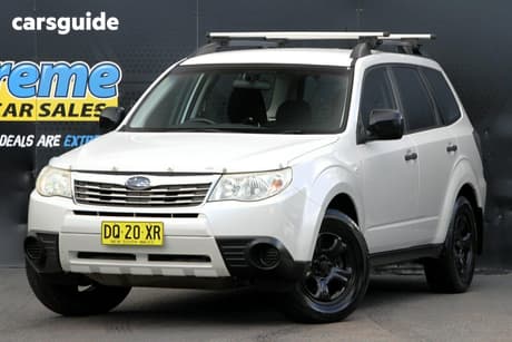 White 2008 Subaru Forester SUV X