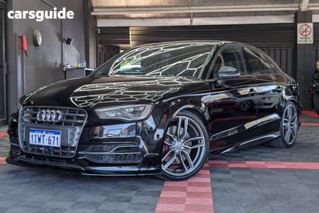 Black 2016 Audi S3 Sedan 2.0 Tfsi Quattro