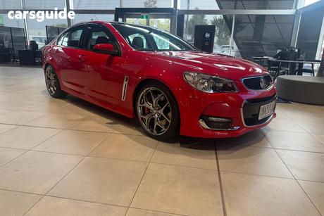 Red 2016 Holden Commodore Sedan Ss-V Redline