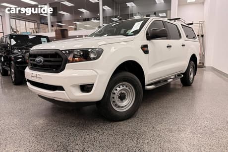 White 2019 Ford Ranger Double Cab Chassis Xl 2.2 Hi-Rider (4X2)
