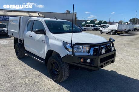 White 2019 Toyota Hilux X Cab Cab Chassis Sr (4X4)
