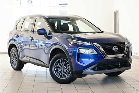 Blue 2024 Nissan X-Trail Wagon St (4Wd) 7 Seat