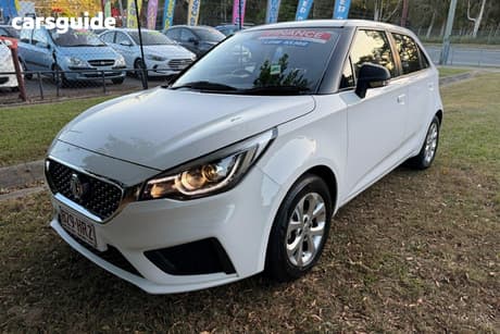 White 2022 MG MG3 Hatchback Core