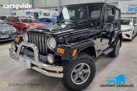 Black 2006 Jeep Wrangler Softtop Golden Eagle