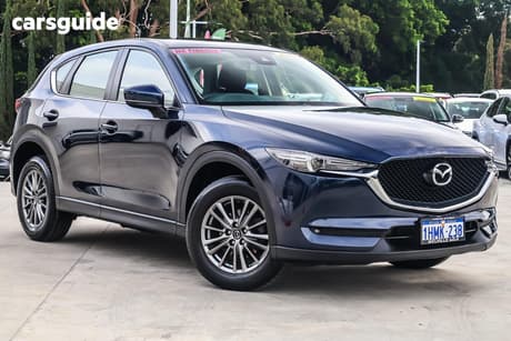 Blue 2017 Mazda CX-5 Wagon Maxx Sport (4X2)
