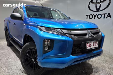 Blue 2023 Mitsubishi Triton Double Cab Pick Up Glx-R (4X4)