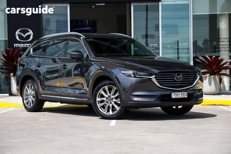 Grey 2018 Mazda CX-8 Wagon Asaki (Awd) (5Yr)