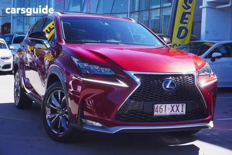 Red 2015 Lexus NX200T Wagon Luxury (Awd)