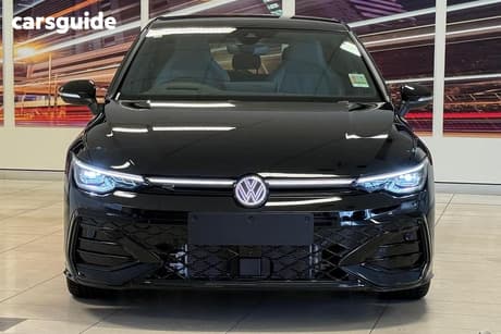 Black 2025 Volkswagen Golf Hatchback R-Line