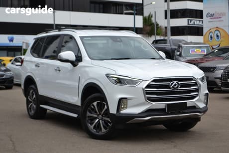 White 2023 LDV D90 Wagon (2Wd)