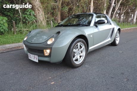 Silver 2004 Smart Roadster Convertible