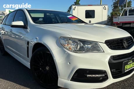 White 2014 Holden Commodore Sportswagon Sv6