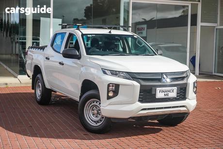 White 2020 Mitsubishi Triton Double Cab Pick Up Glx Adas (4X2)