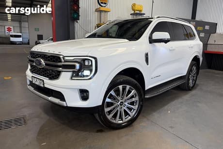White 2023 Ford Everest Wagon Platinum (4Wd)