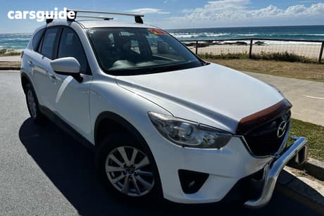 White 2014 Mazda CX-5 Wagon Maxx Sport (4X4)