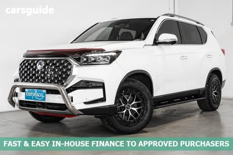 White 2022 Ssangyong Rexton Wagon Ultimate (Awd)