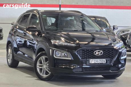 Black 2017 Hyundai Kona Wagon Active