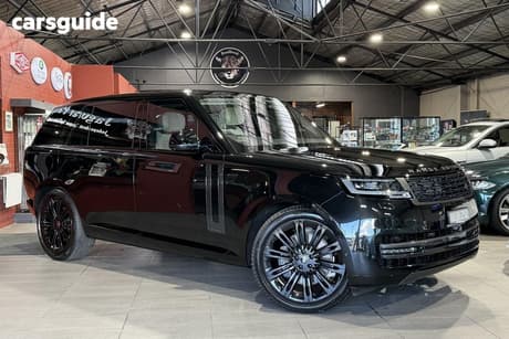 Black 2022 Land Rover Range Rover Wagon P530 Autobiography Lwb (390Kw)