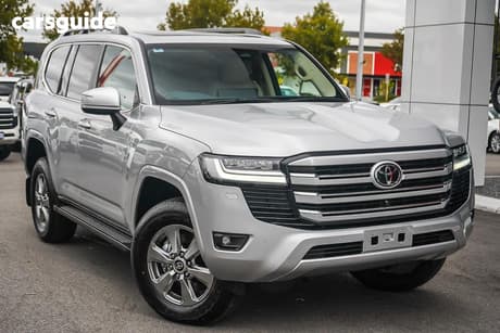 Silver 2026 Toyota Landcruiser Wagon Lc300 Vx (4X4)