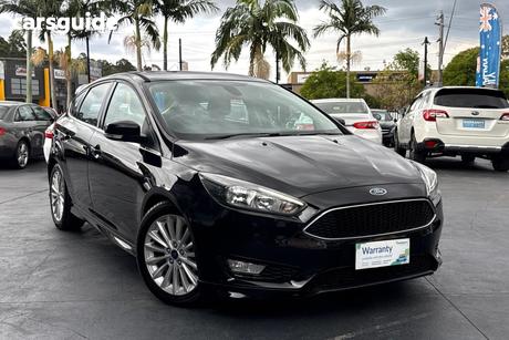 Black 2015 Ford Focus Hatchback Sport