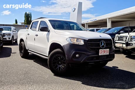 White 2018 Mercedes-Benz X250 Dual Cab Pick-up D Pure (4Matic)