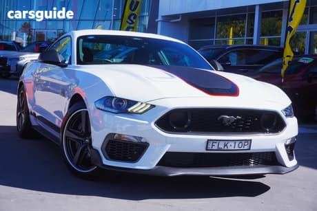White 2021 Ford Mustang Fastback Mach 1
