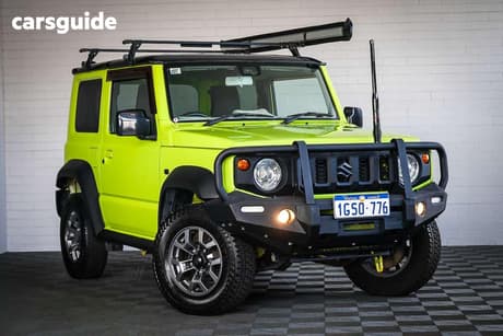 Yellow 2019 Suzuki Jimny Wagon