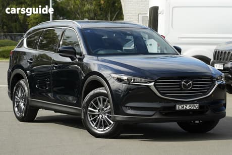Black 2021 Mazda CX-8 Wagon Touring (Fwd)