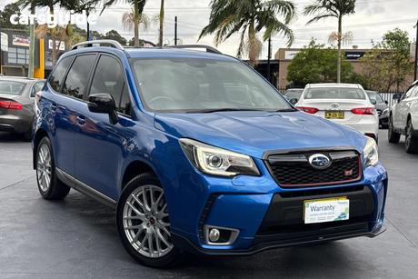 Blue 2016 Subaru Forester Wagon Ts Special Edition