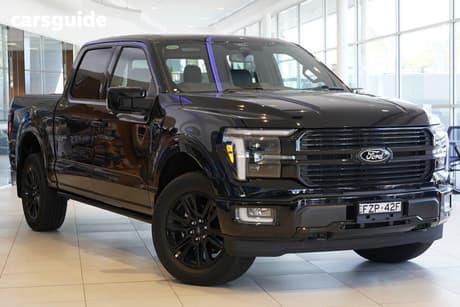 Black 2024 Ford F150 Double Cab Pick Up Xlt Swb (4X4)