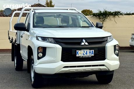 White 2022 Mitsubishi Triton Cab Chassis Glx (4X2)