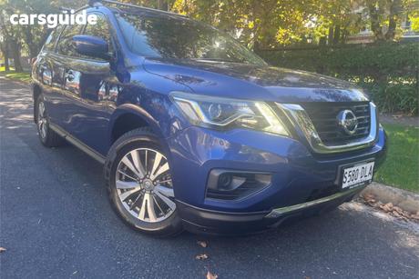 Blue 2017 Nissan Pathfinder Wagon St (4X2)