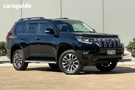 Black 2022 Toyota Landcruiser Prado Wagon Vx