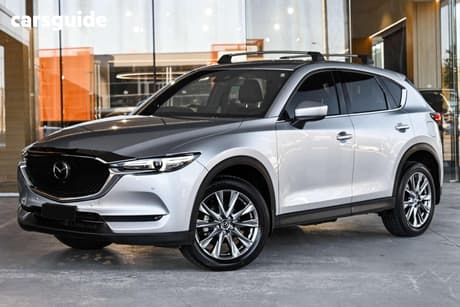 Silver 2021 Mazda CX-5 Wagon Akera (Awd)