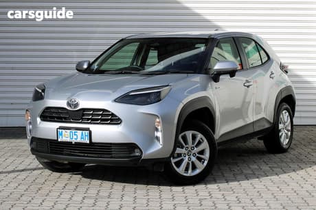 Silver 2024 Toyota Yaris Cross Wagon Gx Hybrid