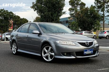 Silver 2003 Mazda 6 Hatchback Luxury Sports