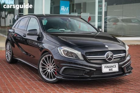 Black 2015 Mercedes-Benz A45 Hatchback Amg