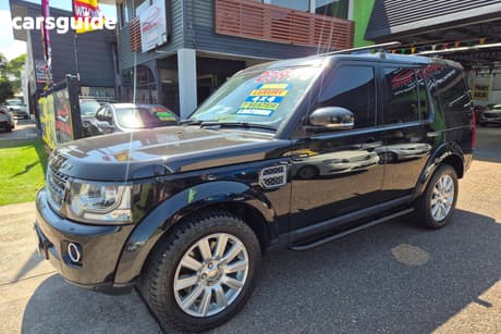 Black 2014 Land Rover Discovery 4 Wagon 3.0 Tdv6