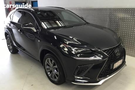 Black 2020 Lexus NX300 Wagon F Sport (Awd)