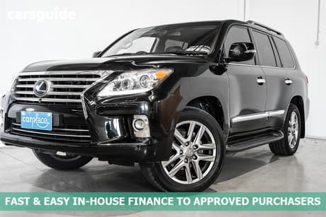 Black 2015 Lexus LX570 Wagon