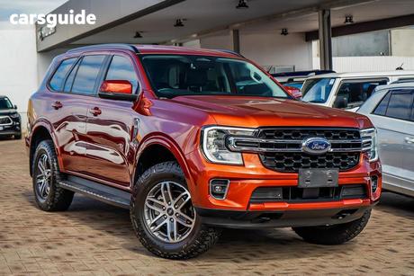 Orange 2022 Ford Everest Wagon Trend (4Wd)