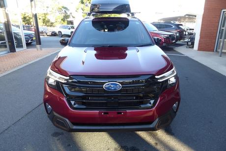 Red 2025 Subaru Forester Wagon Hybrid Sport (Awd)