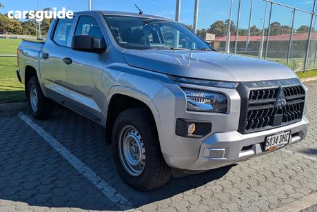 Silver 2025 Mitsubishi Triton Double Cab Pick Up Glx (4X4)