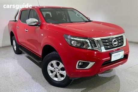 Red 2019 Nissan Navara Dual Cab Pick-up St (4X4)