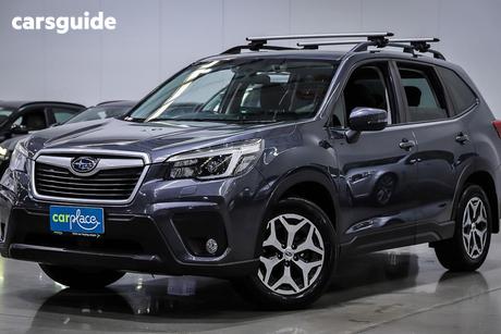Grey 2021 Subaru Forester Wagon 2.5I (Awd)
