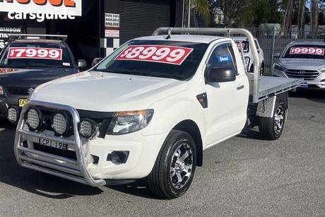 White 2013 Ford Ranger Cab Chassis Xl 2.2 (4X2)
