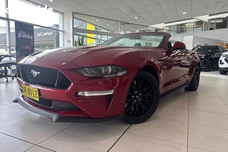 Red 2021 Ford Mustang Convertible Gt 5.0 V8