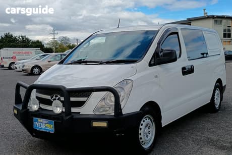 White 2012 Hyundai Iload Van