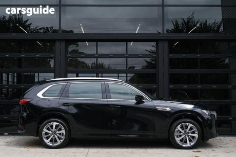 Black 2025 Mazda CX-80 Wagon P50E Azami