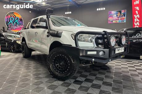 White 2018 Ford Ranger Dual Cab Utility Xlt 3.2 (4X4)
